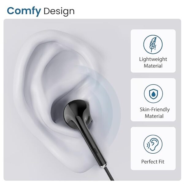 Ambrane Wired in Ear Earphones - Image 5
