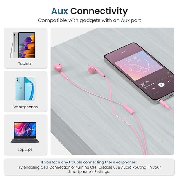 Ambrane Wired in Ear Earphones - Image 6